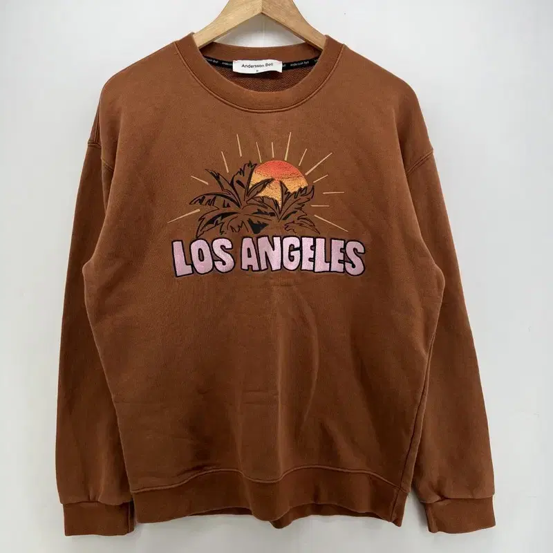 Medium Anderson Belle Los Angeles Overfit Brown Bomber Jacket