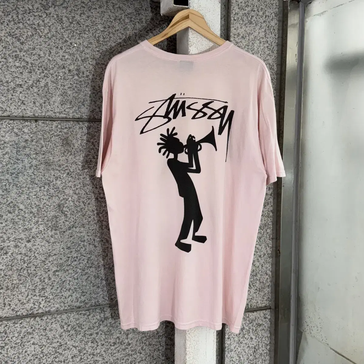 Stussy All That Jazz Logo Graphic Short Sleeve Tee