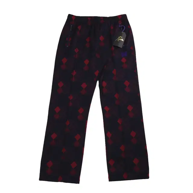 NEEDLES JACQUARD PATTERNED TRACK PANT