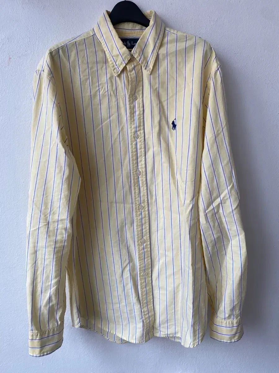 POLO Polo Men's Classic Striped Cotton Shirt Southern M Oldmoney Look