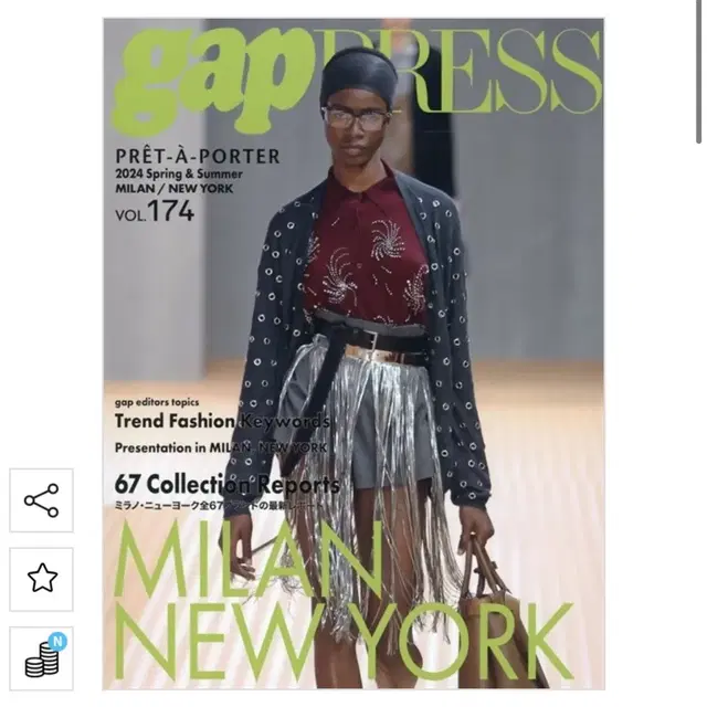 gap PRESS vol.174 MILAN / NEW YORK