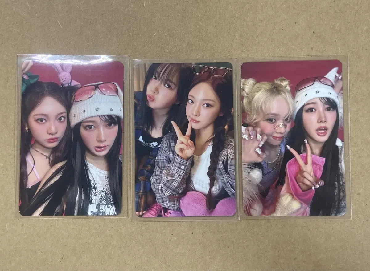 aespa unit photocard wts warner music hotmess armageddon winter ningning giselle