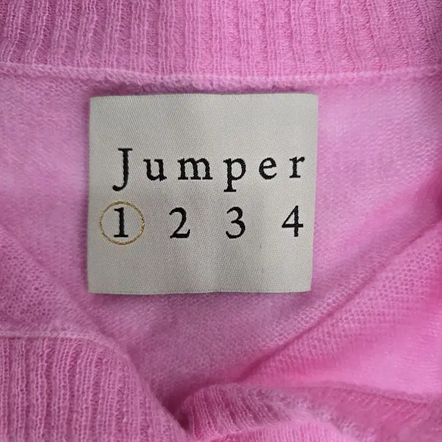 한섬 Jumper1234 알파카 가디건