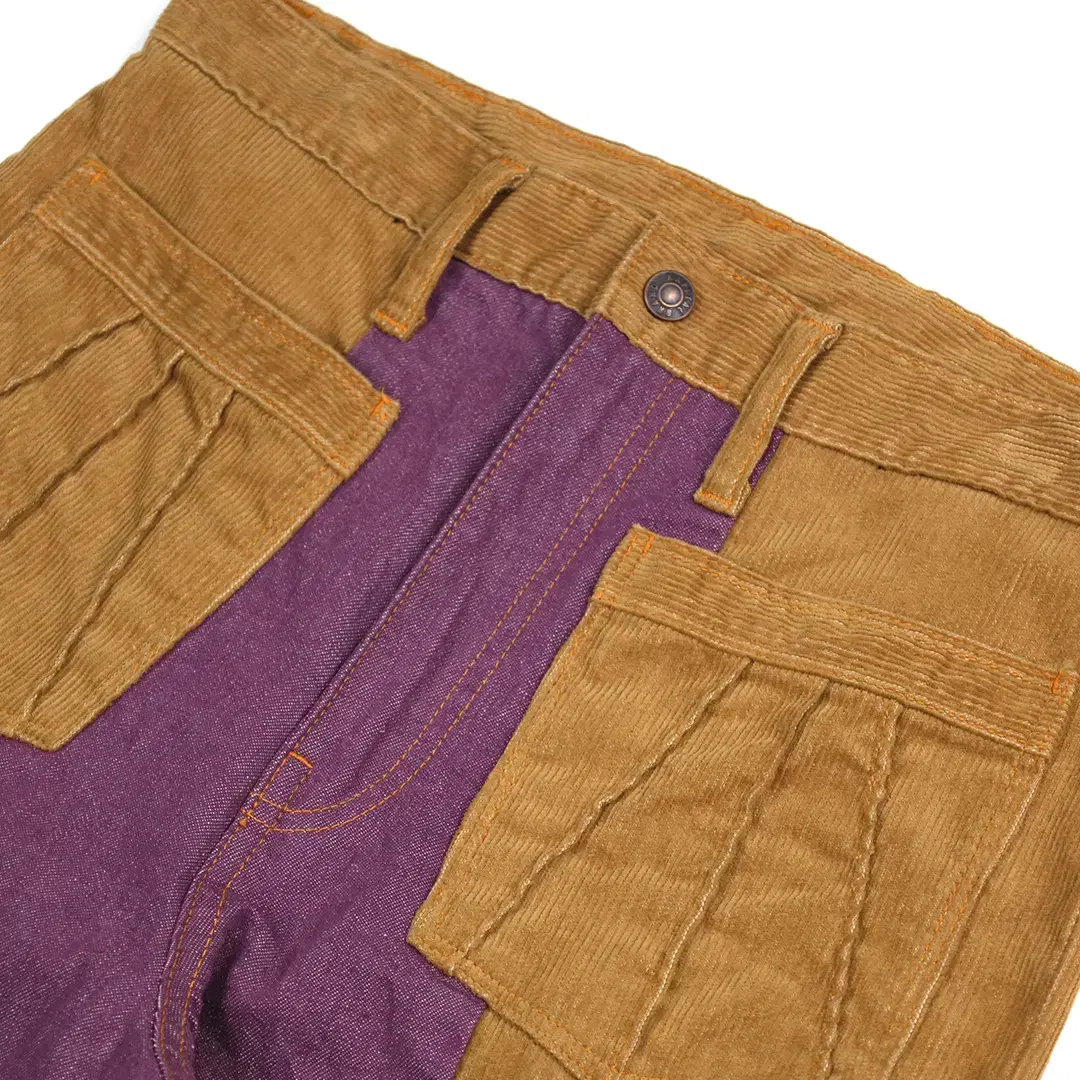 KAPITAL Corduroy x Denim 2TONE Pant