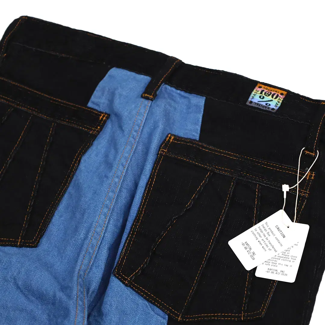 KAPITAL Corduroy x Denim 2TONE Pant