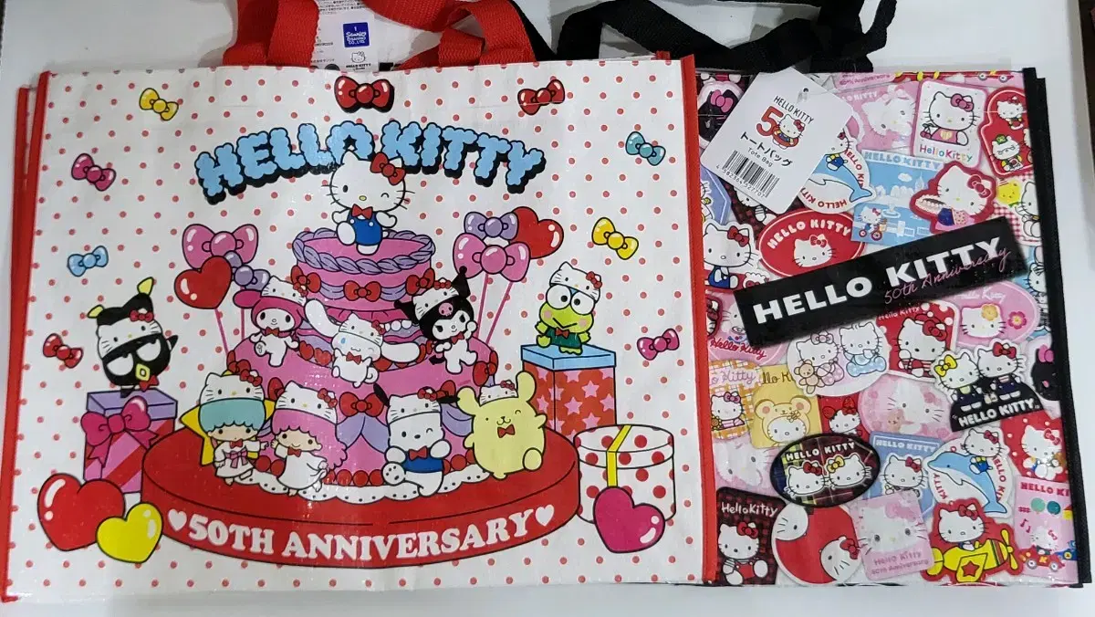 Kitty 50th Anniversary Tarpaulin Bag