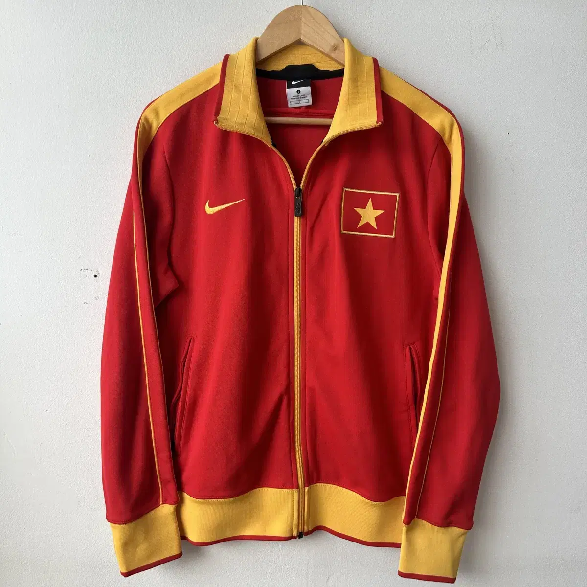 Free Shipping Nike Vietnam Tracktop Jersey Jacket