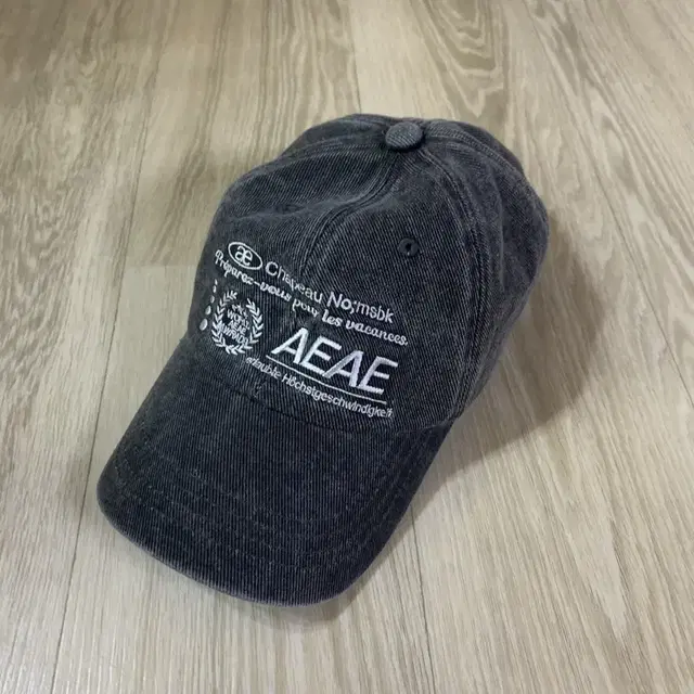 AEAE New Logo Pigment Ball Cap Black FRE