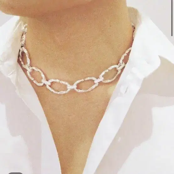 이스트인디고 목걸이(ELO CHAIN NECKLACE SILVER )