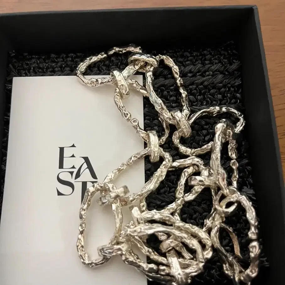 이스트인디고 목걸이(ELO CHAIN NECKLACE SILVER )