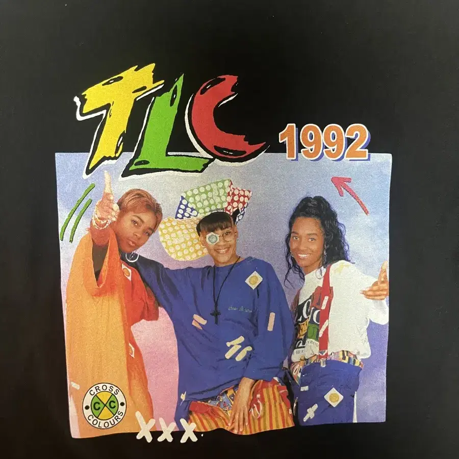 cross colours TLC 반팔티(xl)