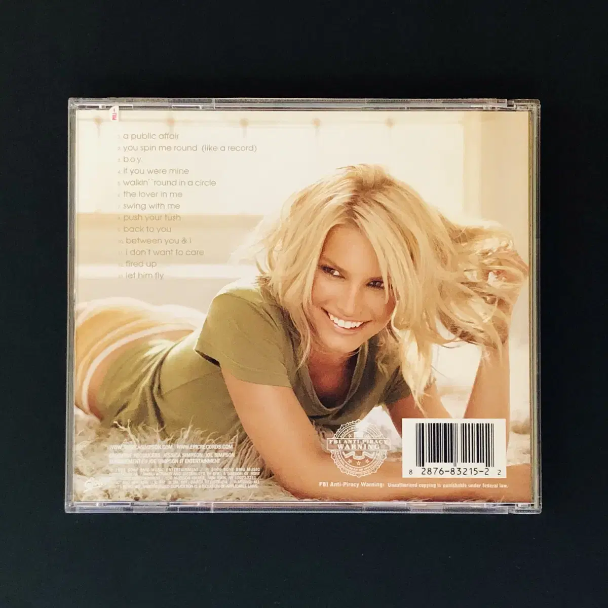 [CD중고] Jessica Simpson / A Public Affair