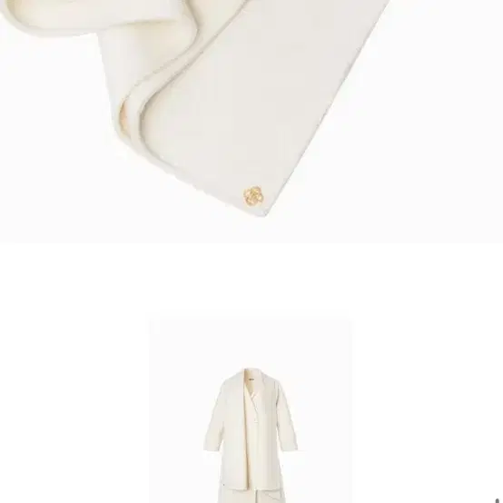 그레이스유 Damier Muffler (Ivory)