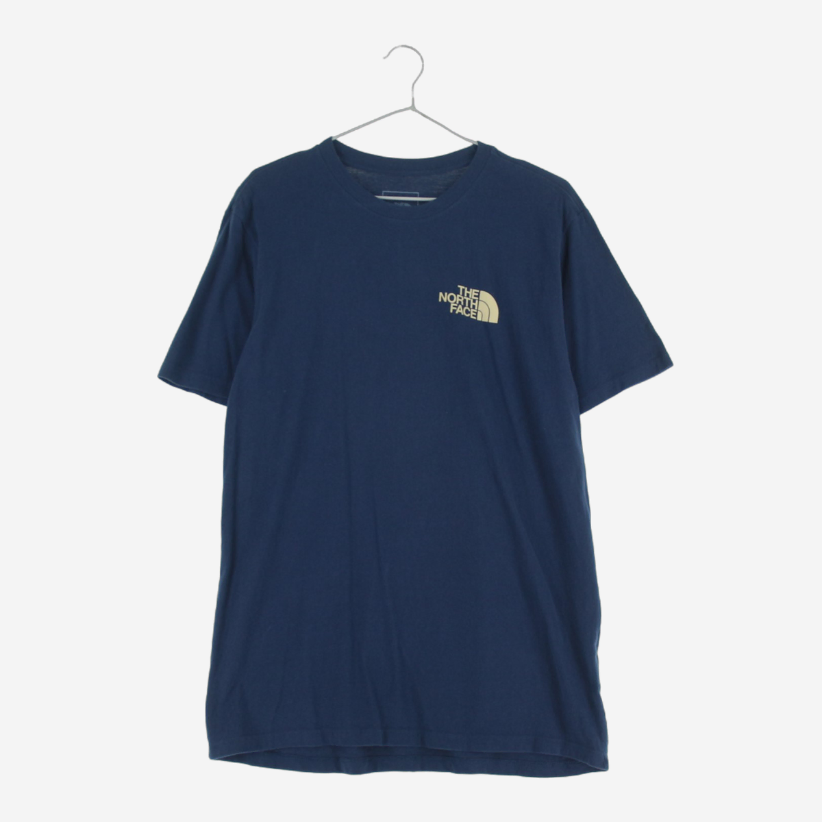 [M]The North Face Navy Short Sleeve Round T-Shirt(SW1414)