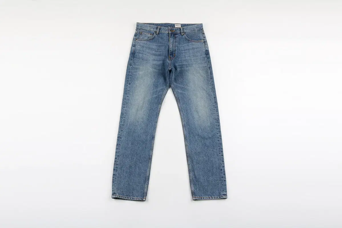 [32"] Modnine Medium Blue Denim Pants