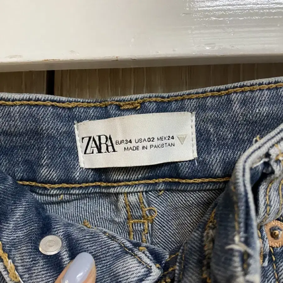 ZARA 자라 부츠컷 데님 m size(27-28)