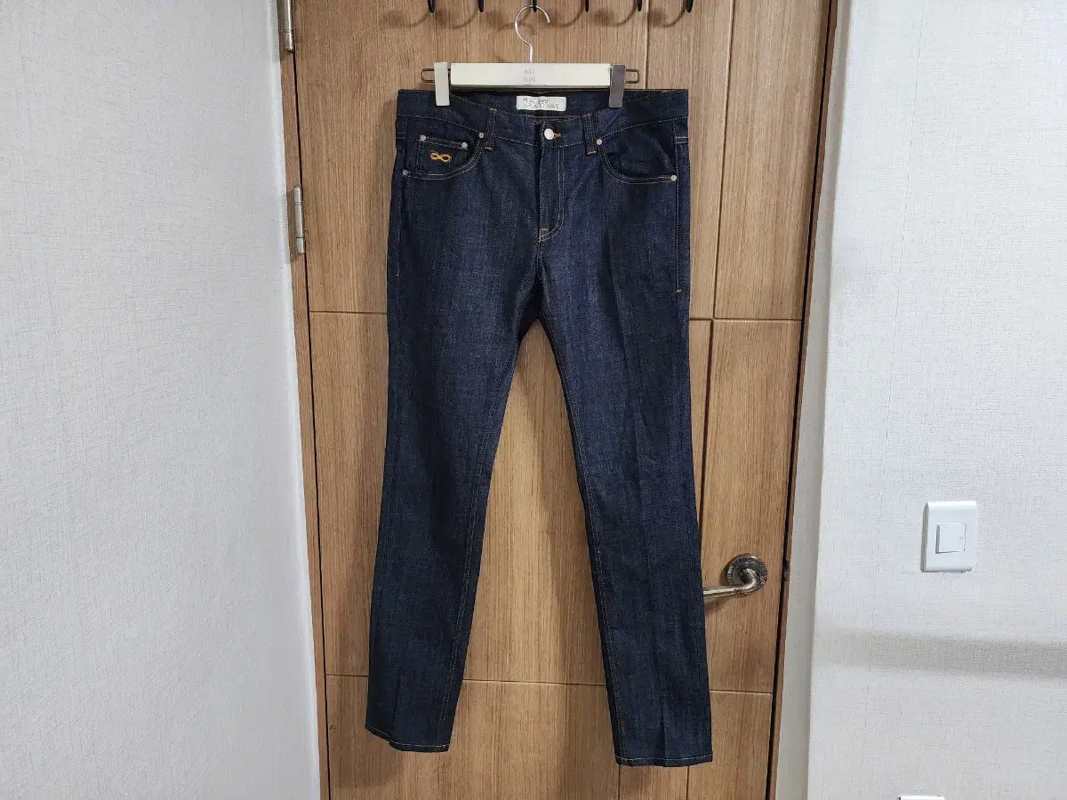 (34)Flackjin 501 RAW Raw Denim Jeans