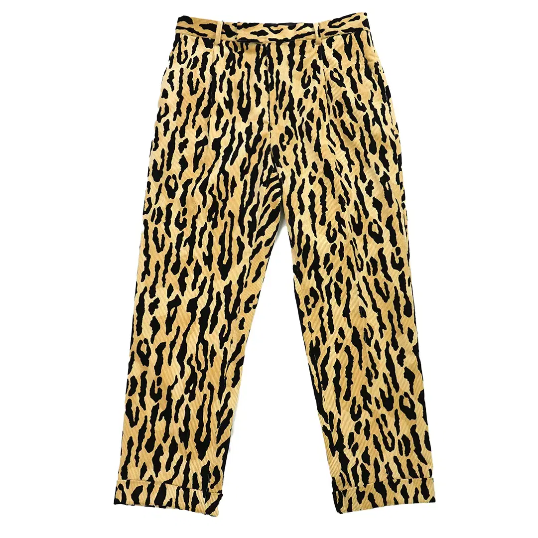 WACKO MARIA Leopard Corduroy Suit PANTS