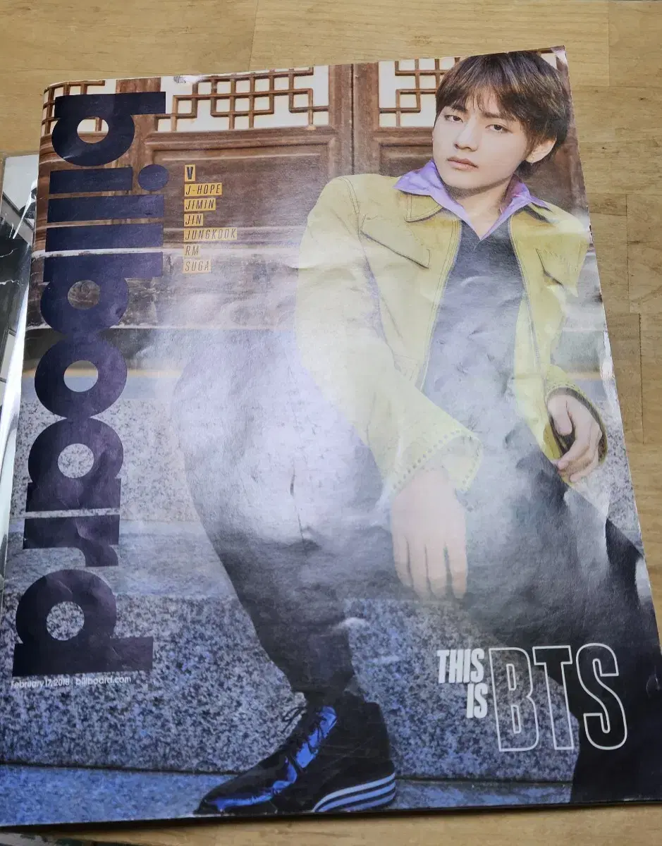 BTS Billboard V+Poster