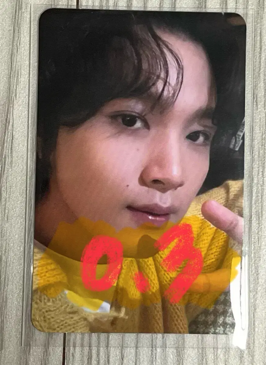 NCT nct 127 Bidelfomi haechan photocard WTS