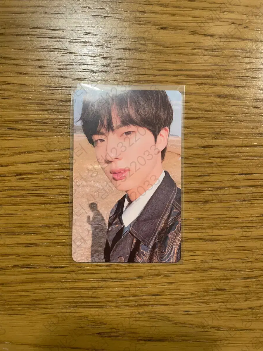 Jin (Kim Seokjin) love your self Y Photo Card