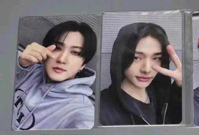 skz ate aladin unreleased photocard (changbin, hyunjin < > lee know)