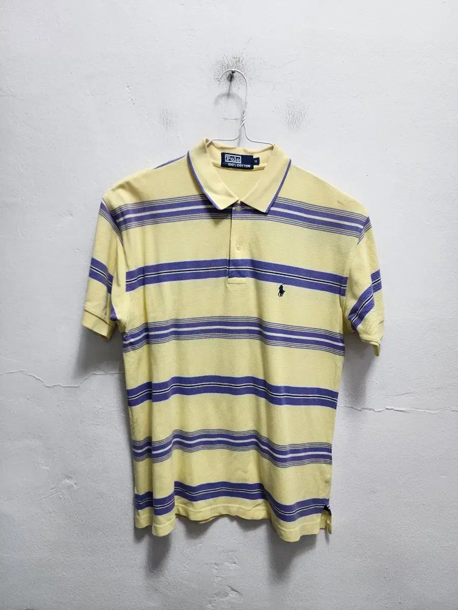 Polo Yellow Stripe Karati