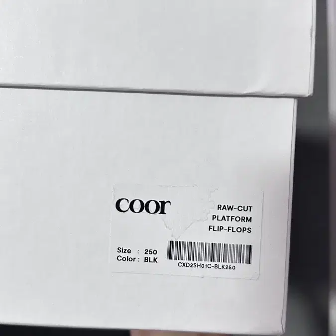 COOR 쿠어 샌들 250-260