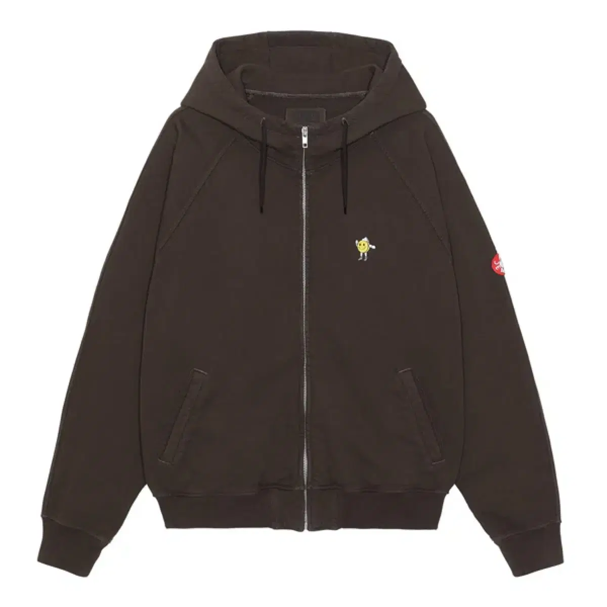 [L] Carbmt Jigboy Hoodie Zip-up Brown