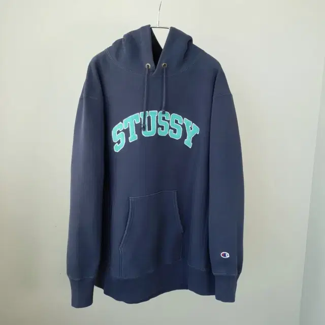 [XL] STUSSY x CHAMPION hoodie 스투시 챔피언 후드