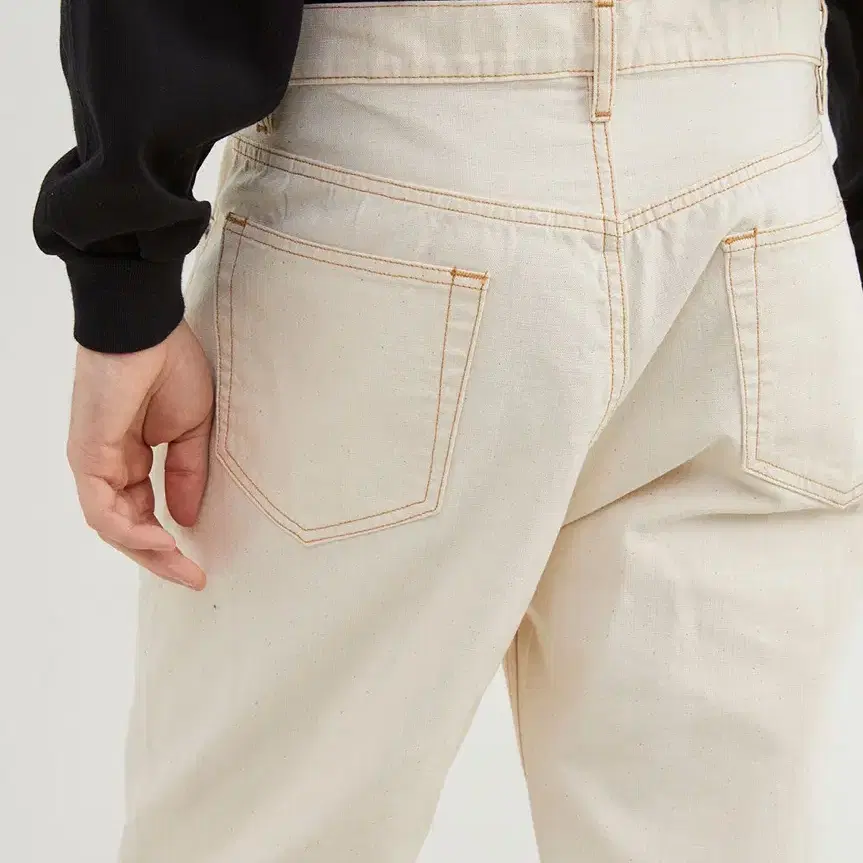 오라리 Slub Duck Pants natural