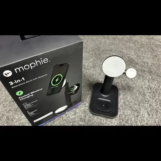 mophie 3in1 extendable 충전기 애플 맥세이프 인증