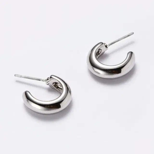 헤이 귀걸이 mignon hoop earring 실버