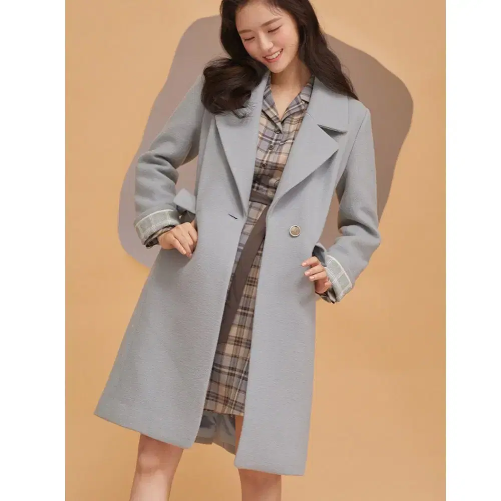 [ROEM] 로엠 빅카라 울 코트