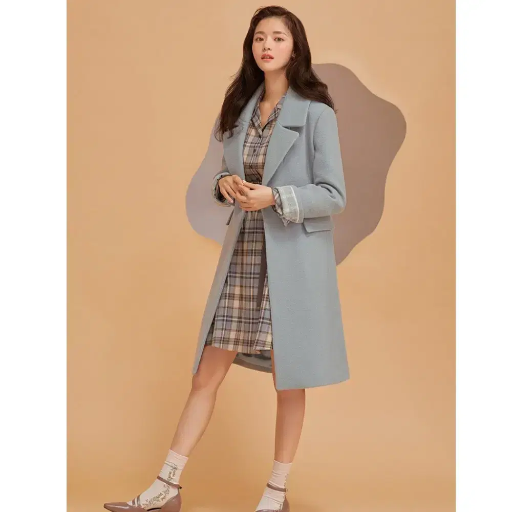 [ROEM] 로엠 빅카라 울 코트