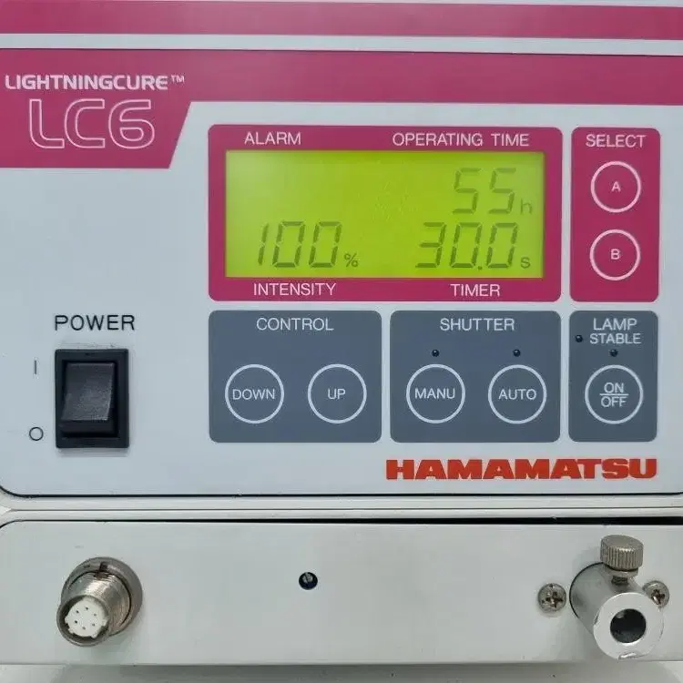 Hamamatsu Lightningcure LC6 자외선 UV경화기.