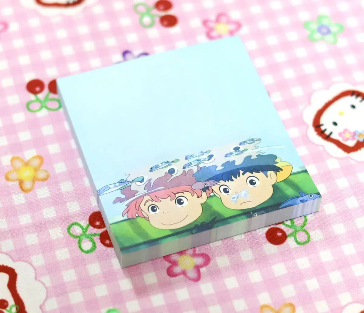 Ponyo memo pad