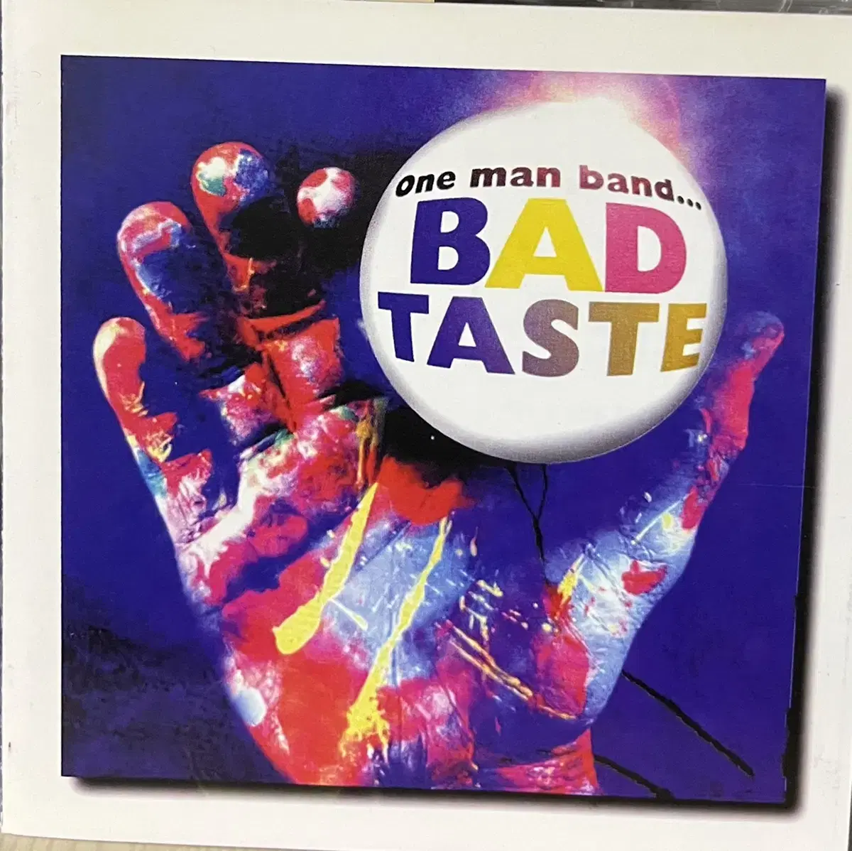 (국내인디) 배드 테이스트 1집 one man band 초판 cd