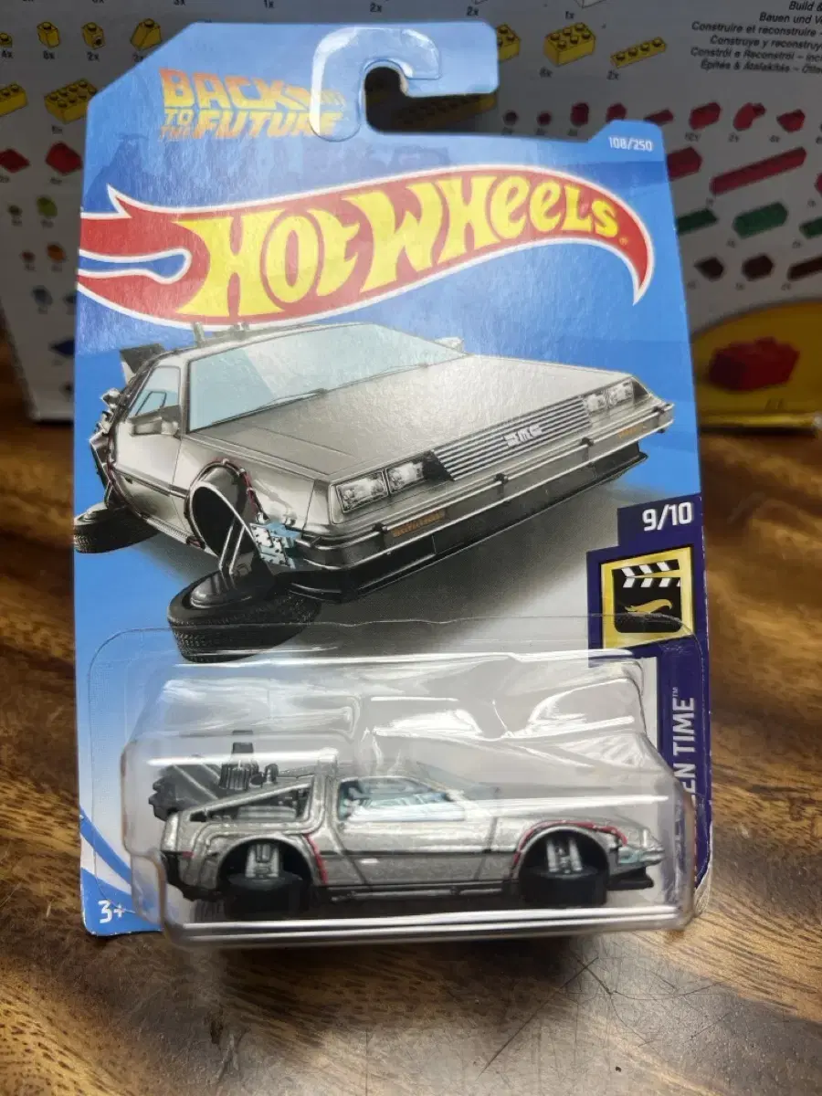 새제품) 핫휠 Hot Wheels 영화)백 투 더 퓨처 타임 머신