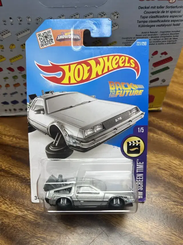 새제품) 핫휠 Hot Wheels 영화)백 투 더 퓨처 타임 머신