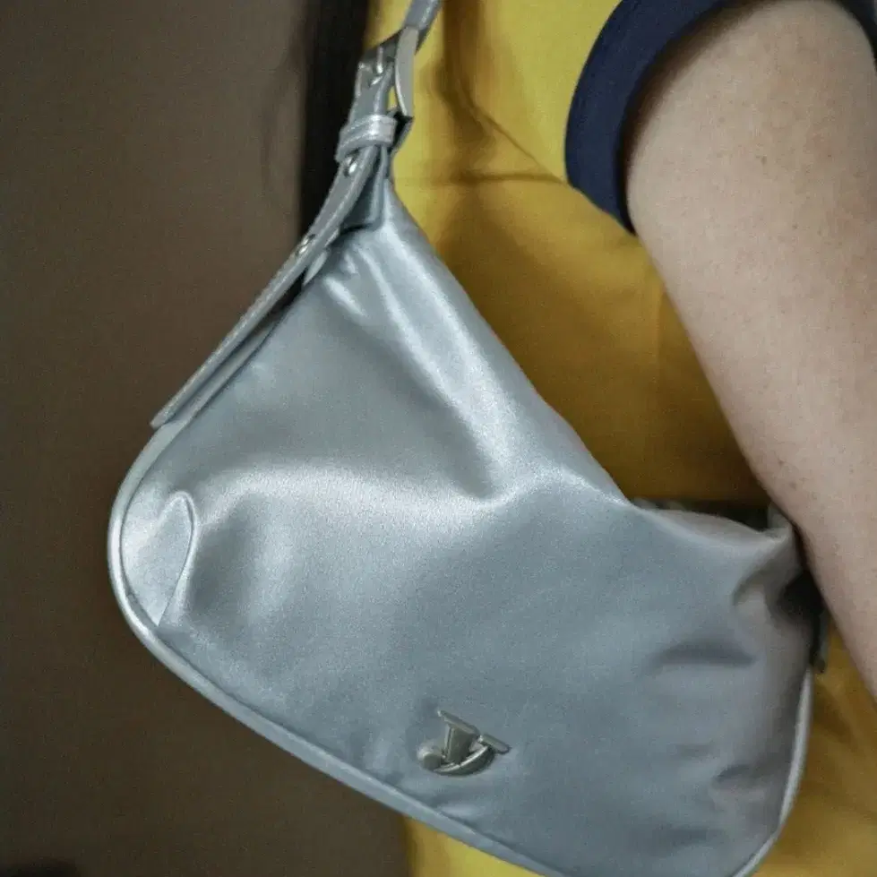 여밈 mini onion bag(silver) 미니 어니언백 실버