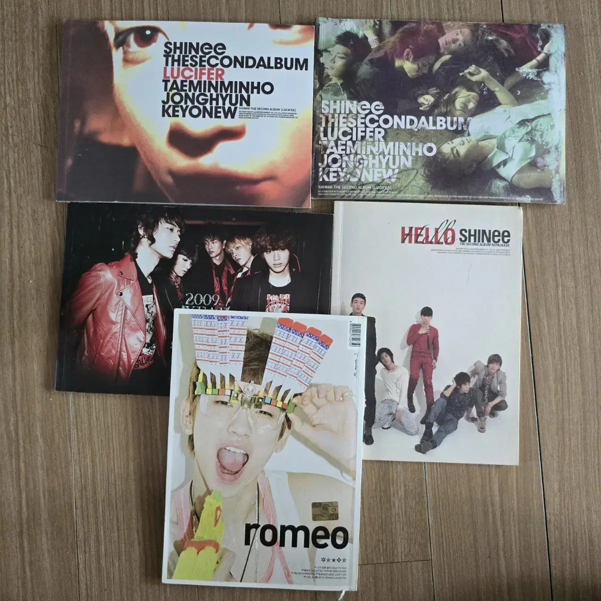 SHINee Romeo Lingdingdong Lucifer Hello Sherlock unsealed album