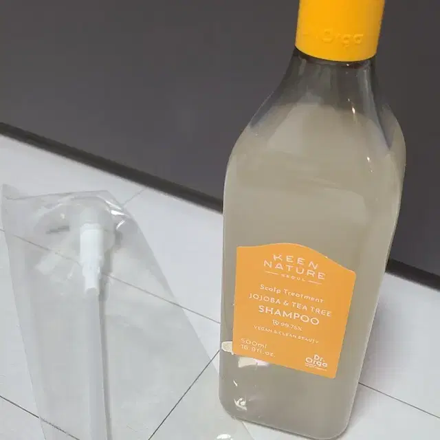 닥터올가 호호바티트리 지성샴푸,비건샴푸500ml+펌프증정