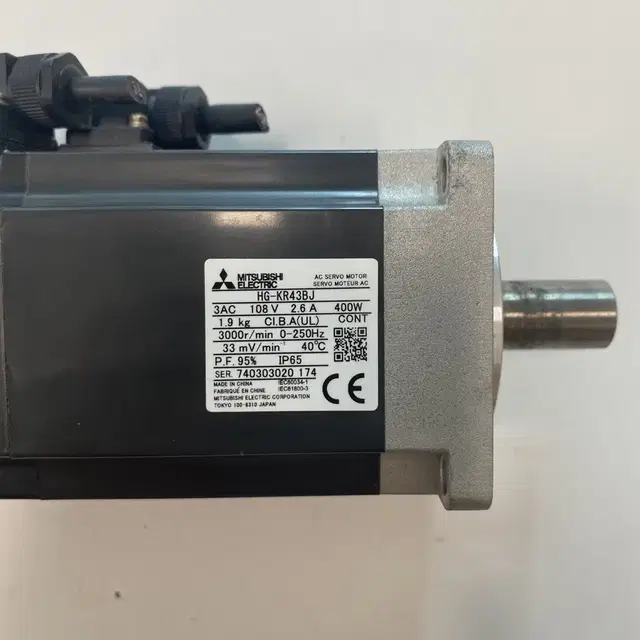 329번. HG-KR43BJ (400w)미쓰비시 서보모터