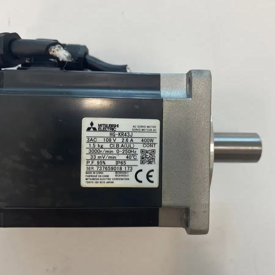 330번. HG-KR43J (400w) 미쓰비시 서보모터