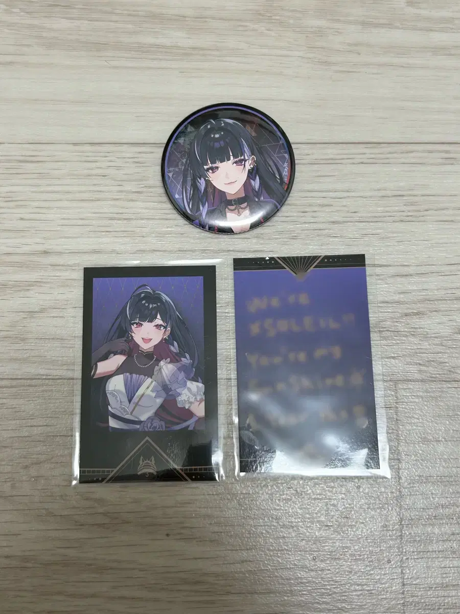 NIJISANJI Exolay 1st Anniversary Meloko Cheki Badge