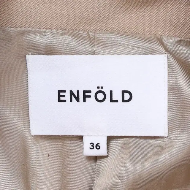 ENFOLD Chesterfield Wool Coat