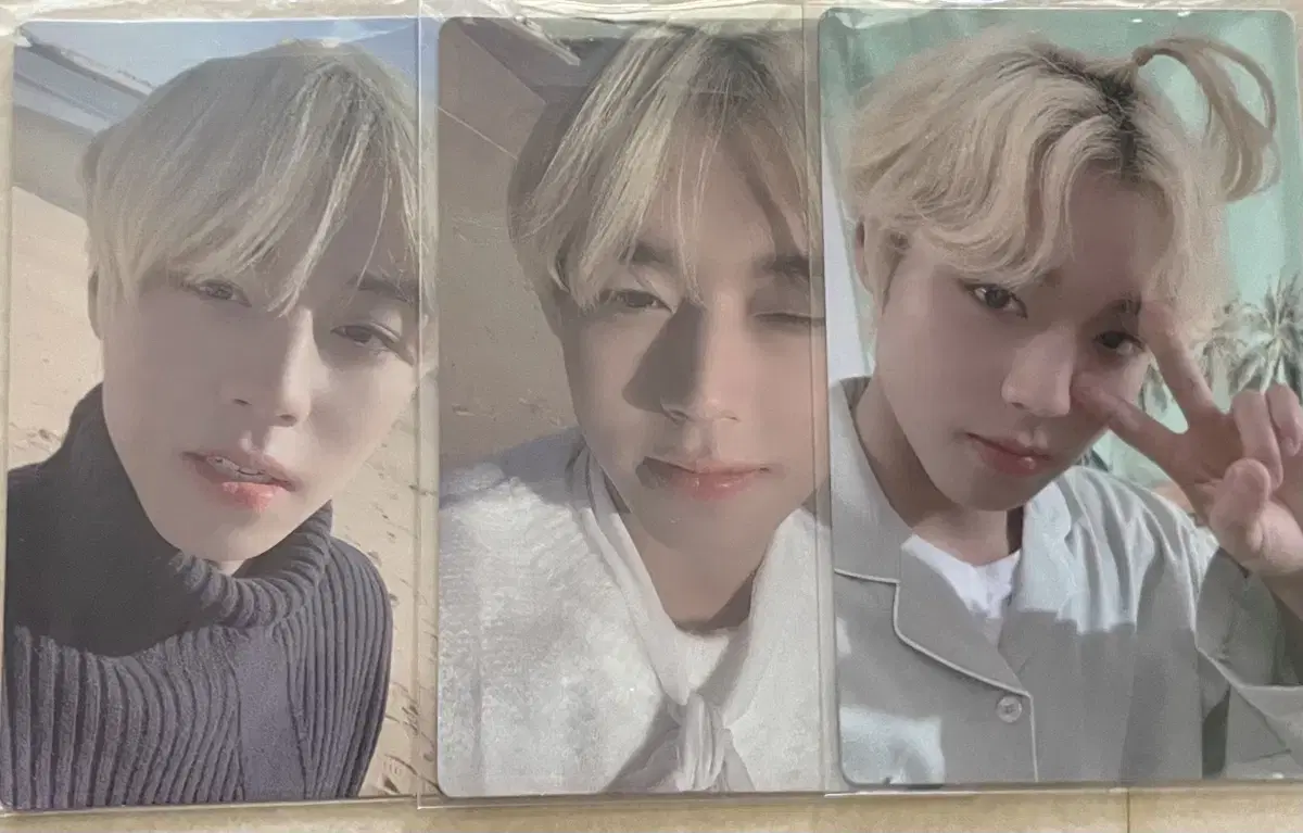 Park Jihoon photocard sells