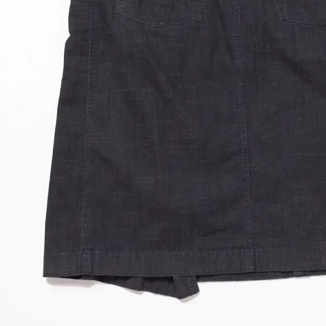 CHANEL 06P Wrap Denim Skirt