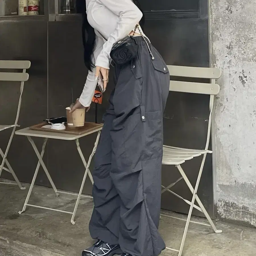 카키포인트 Y2k Cargo Pants